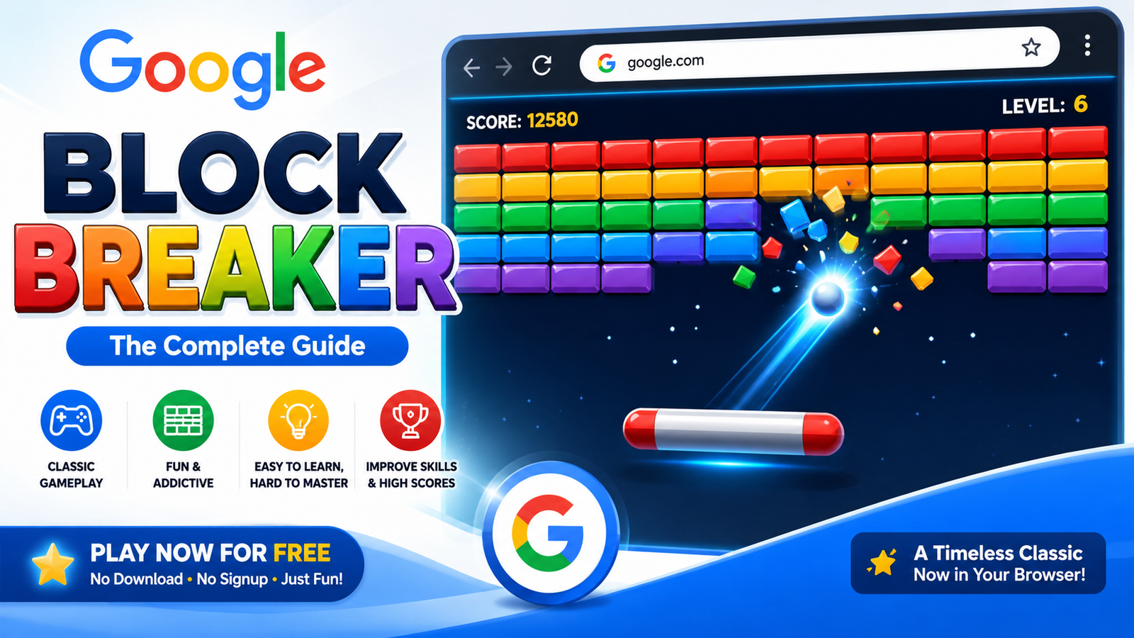Zingyzon.com Google Block Breake