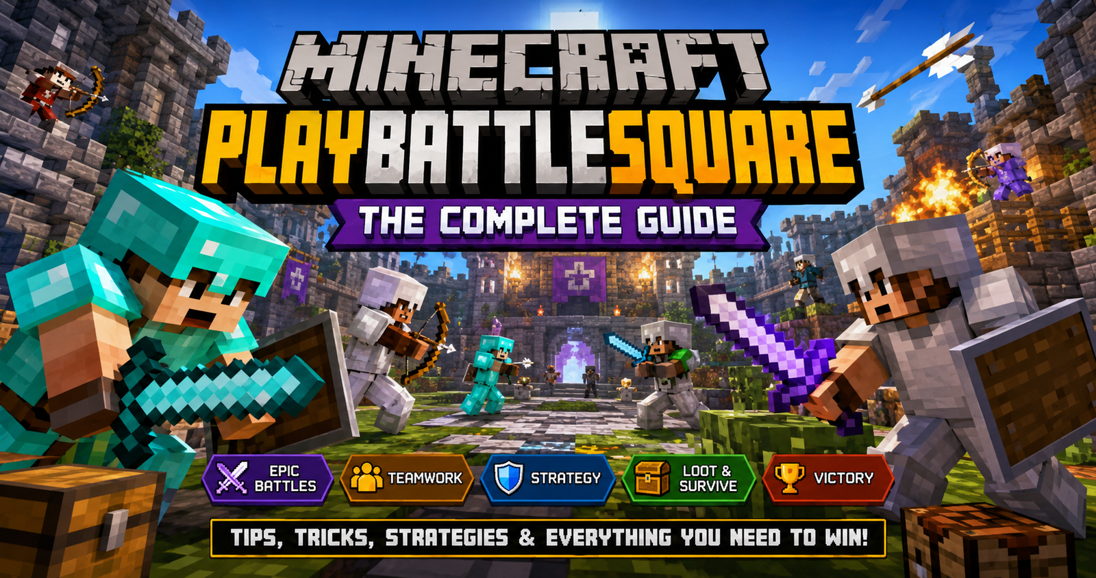 Minecraft PlayBattleSquare