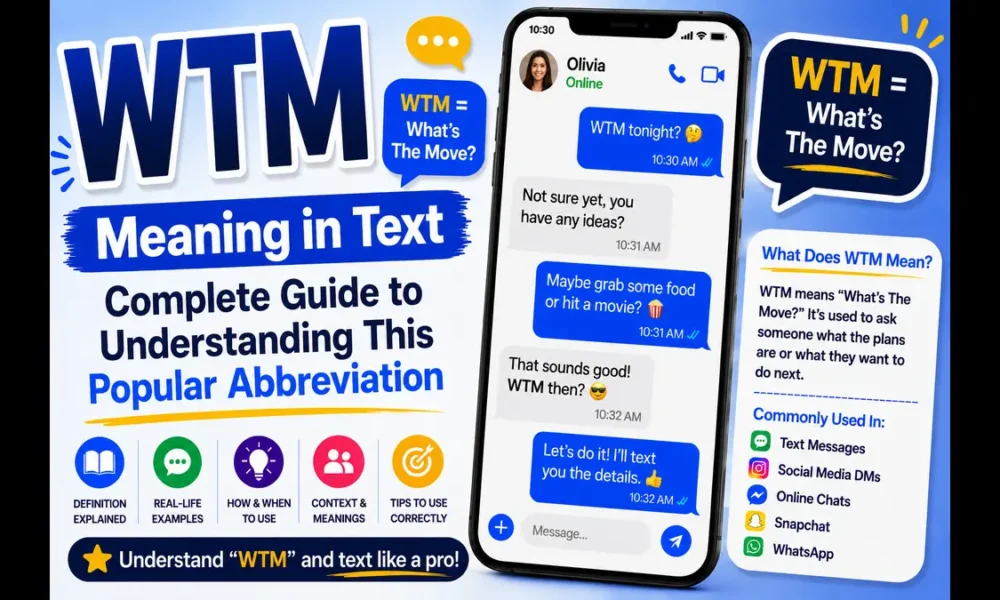 WTM Meaning in Text