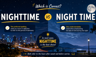 Nighttime or Night Time