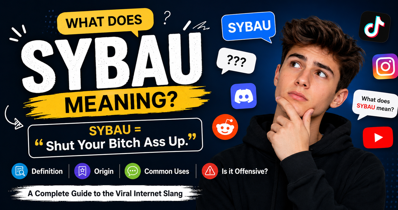 SYBAU Meaning