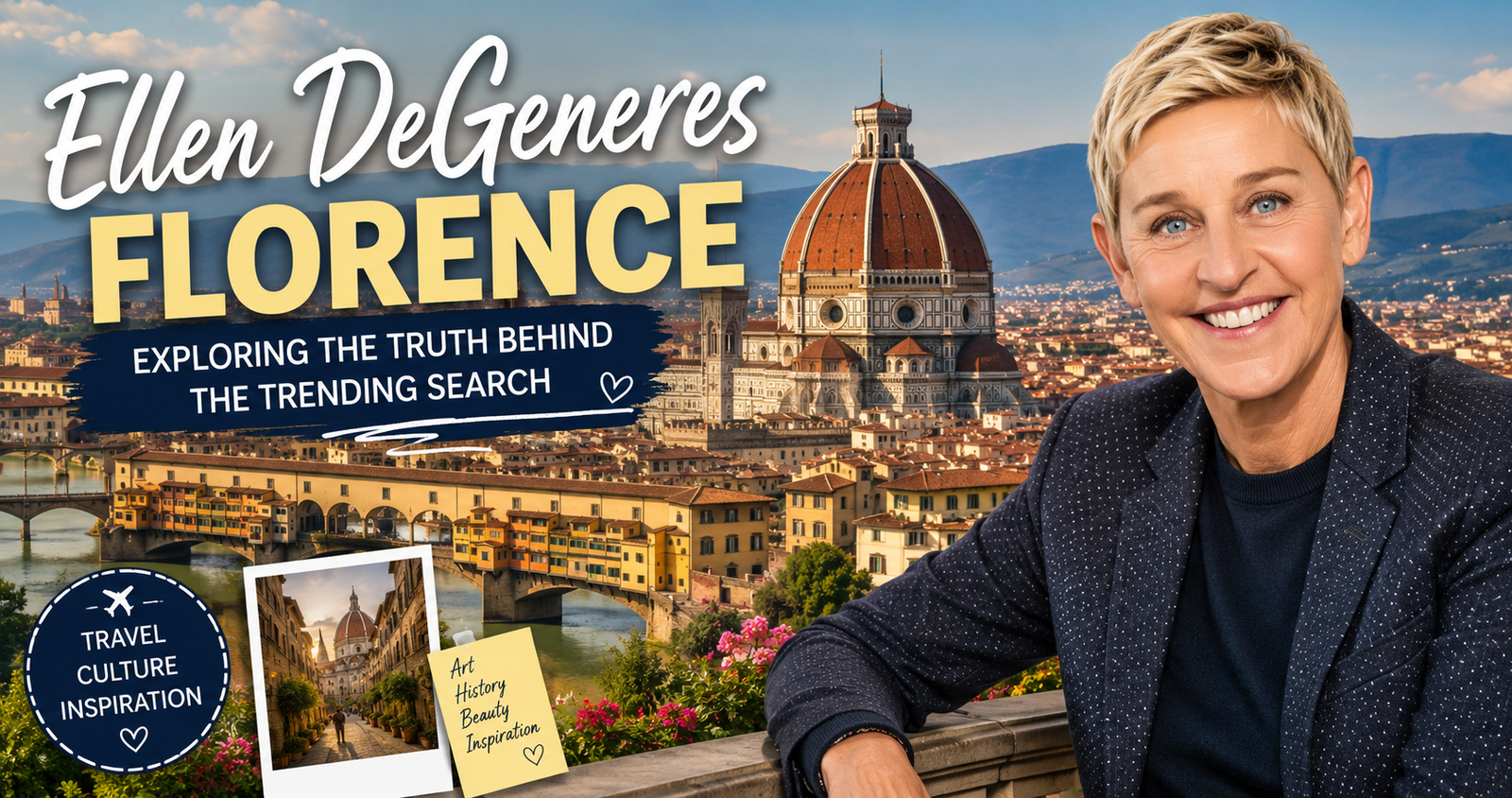 Ellen DeGeneres Florence