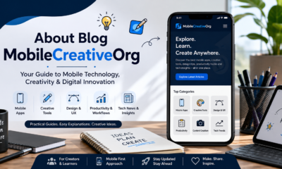 About Blog MobileCreativeOrg