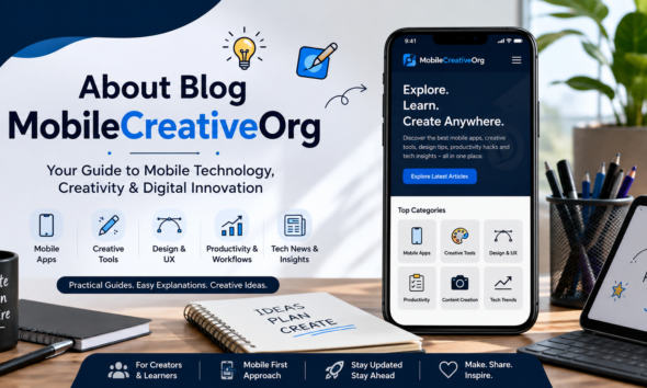 About Blog MobileCreativeOrg
