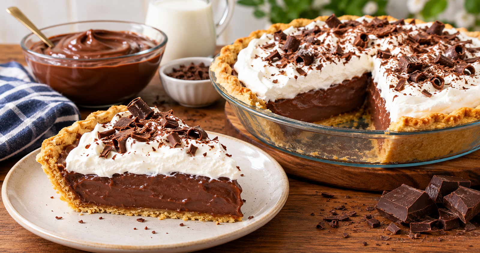 Chocolate Pudding Pie Recipe