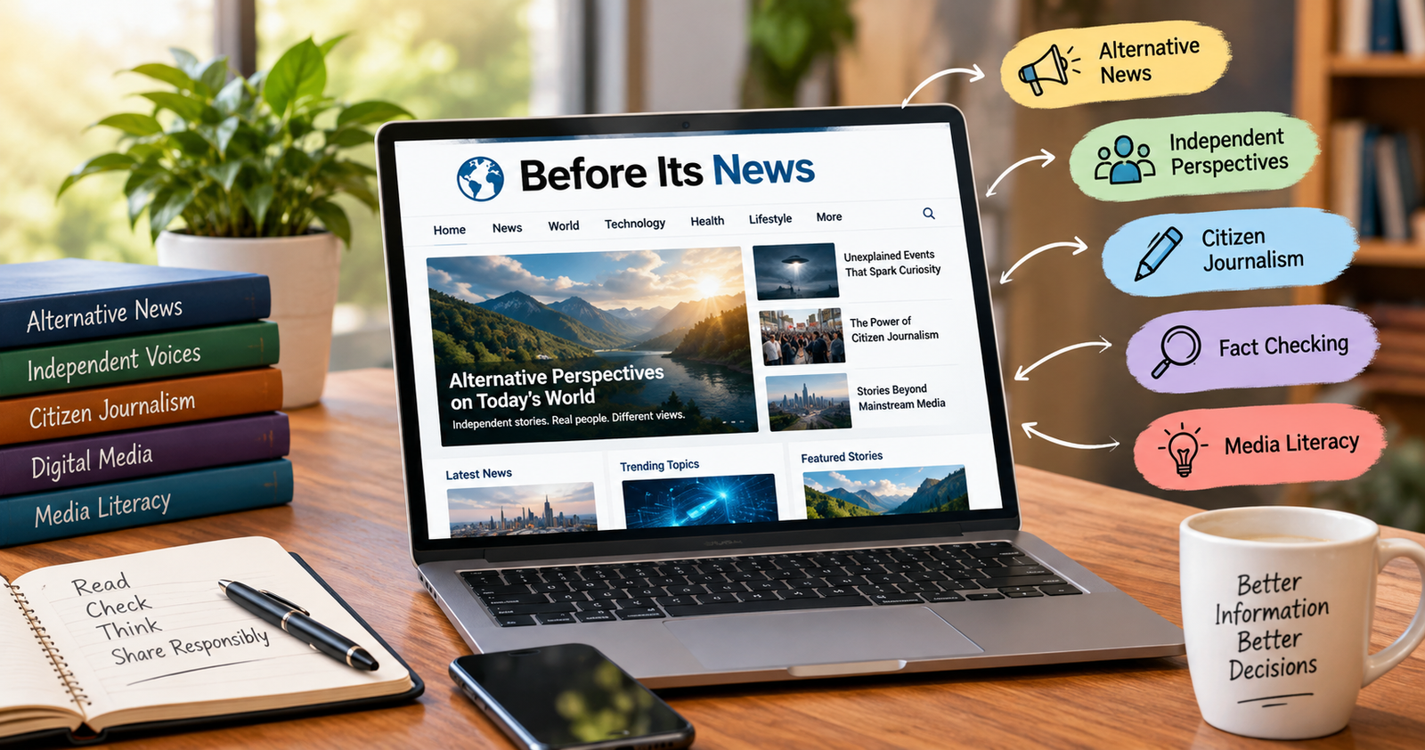 Before Its News