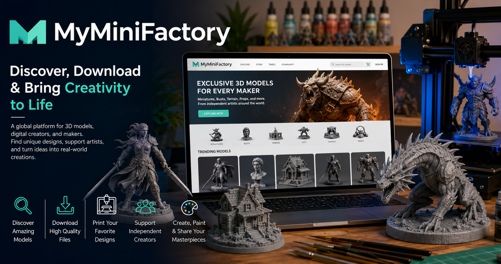 Wayback Machine MyMiniFactory