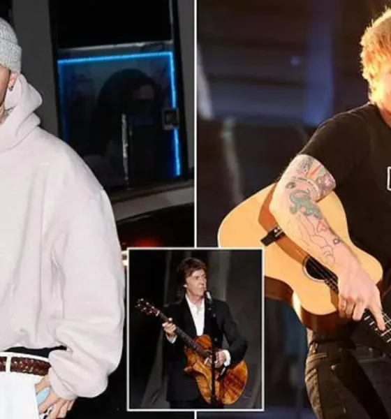 Justin Bieber and Paul McCartney